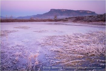 Table Rock Winter Morning Stock Image, rogue valley, Oregon Table Rock Winter Morning Stock Image, rogue valley, Oregon