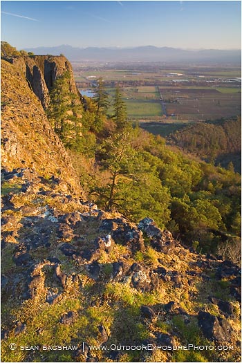 View From Upper Table Rock 2 Stock Image, rogue valley, oregon View From Upper Table Rock 2 Stock Image, rogue valley, oregon