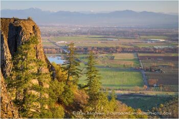 View From Upper Table Rock 3 Stock Image, rogue valley, oregon View From Upper Table Rock 3 Stock Image, rogue valley, oregon