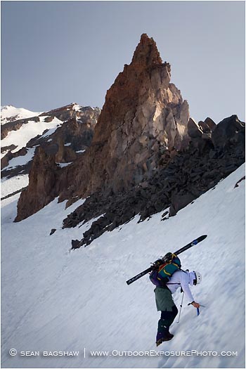 Climbing Mt. Shasta 5 Stock Image Climbing Mt. Shasta 5 Stock Image