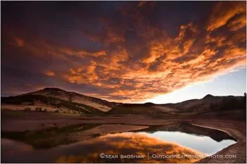 Sunrise Emigrant Lake 2 Stock Image, ashland, oregon Sunrise Emigrant Lake 2 Stock Image, ashland, oregon