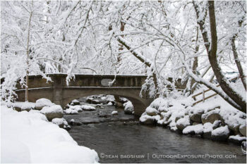 Lithia Park in Snow 2 Stock Image, Ashland, Oregon Lithia Park in Snow 2 Stock Image, Ashland, Oregon
