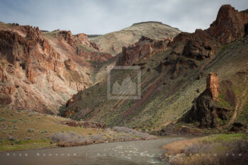 Owyhee River Canyon 4 Stock Image, Oregon Owyhee River Canyon 4 Stock Image, Oregon