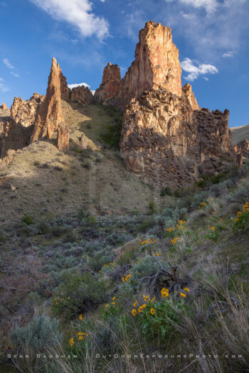 Leslie Gulch 3 Stock Image, Eastern Oregon Leslie Gulch 3 Stock Image, Eastern Oregon