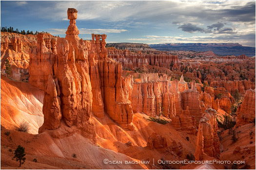 Sunset Point View Stock Image, Bryce Canyon, Utah Sunset Point View Stock Image, Bryce Canyon, Utah