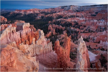 Sunrise Point At Sunset Stock Image, Bryce Canyon, Utah Sunrise Point At Sunset Stock Image, Bryce Canyon, Utah