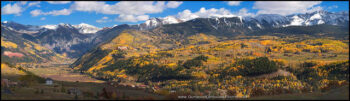 Telluride Colorado Panorama Stock Image, Telluride, Colorado Telluride Colorado Panorama Stock Image, Telluride, Colorado
