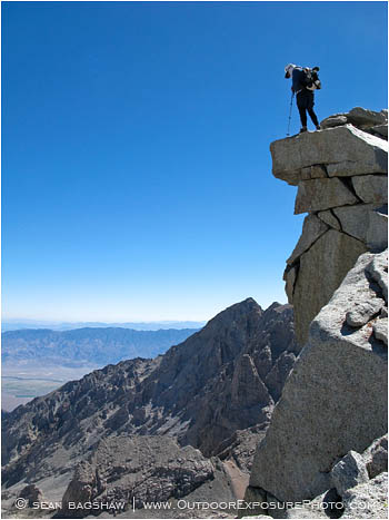 Backpacking on Mt. Tyndal 5 Stock Image High Sierras, California Backpacking on Mt. Tyndal 5 Stock Image High Sierras, California