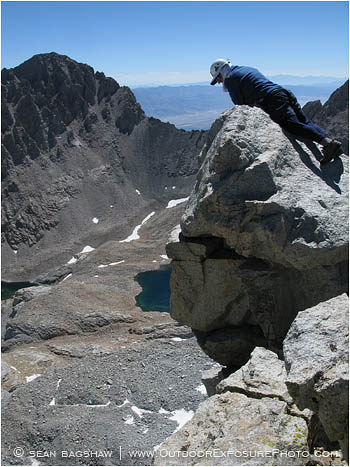 Backpacking on Mt. Tyndal 6 Stock Image High Sierras, California Backpacking on Mt. Tyndal 6 Stock Image High Sierras, California