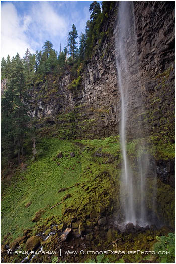 Watson Falls Stock Image, North Umpqua River, Oregon Watson Falls Stock Image, North Umpqua River, Oregon