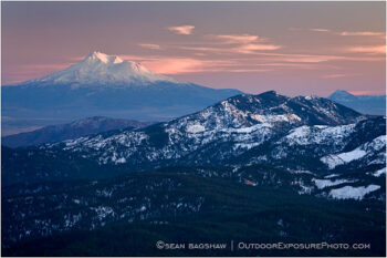 Mt. Shasta at Sunset Stock Image Siskiyou Mountains, Oregon Mt. Shasta at Sunset Stock Image Siskiyou Mountains, Oregon