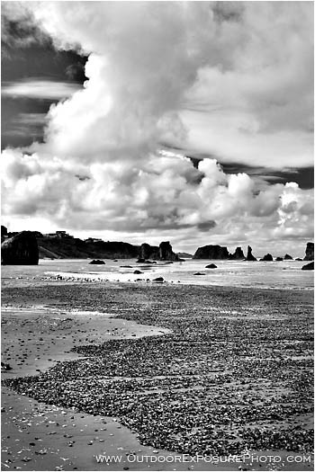 Bandon Beach Shapes Stock Image, Bandon, Oregon Bandon Beach Shapes Stock Image, Bandon, Oregon