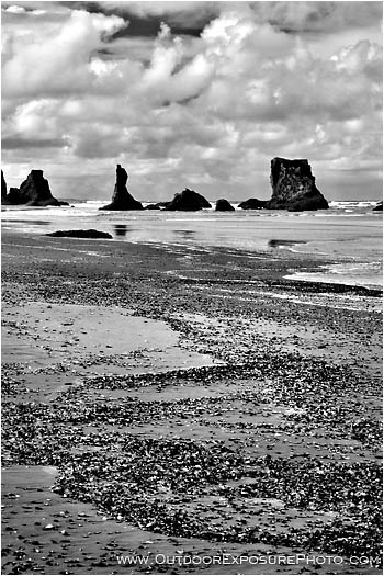 Bandon Beach Shapes II Stock Image, Bandon, Oregon Coast Bandon Beach Shapes II Stock Image, Bandon, Oregon Coast