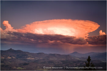 Storm over the Siskiyou Mountains Stock Image, Ashland, Oregon Storm over the Siskiyou Mountains Stock Image, Ashland, Oregon