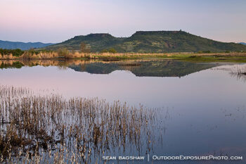 Table Rock Reflection Stock Image Medford, Oregon Table Rock Reflection Stock Image Medford, Oregon