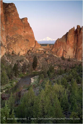 Mt. Jefferson through Asterik Pass 2 Stock Image Oregon Mt. Jefferson through Asterik Pass 2 Stock Image Oregon