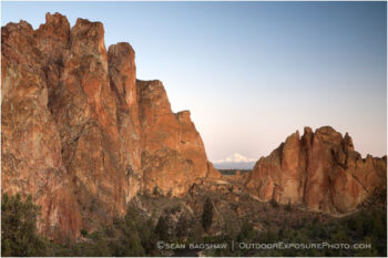 Mt. Jefferson through Asterik Pass 3 Stock Image Oregon Mt. Jefferson through Asterik Pass 3 Stock Image Oregon