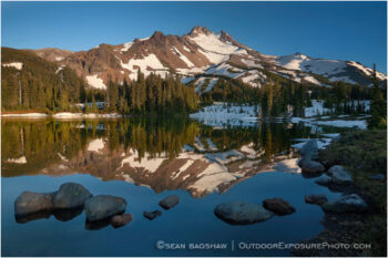 Mt. Jefferson Reflection 2 Stock Image Oregon Cascade Range Mt. Jefferson Reflection 2 Stock Image Oregon Cascade Range