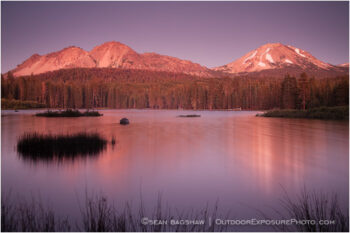 Mt. Lassen over Manzanita Lake 5 Stock Image Lassen Volcanic National Park, California Mt. Lassen over Manzanita Lake 5 Stock Image Lassen Volcanic National Park, California