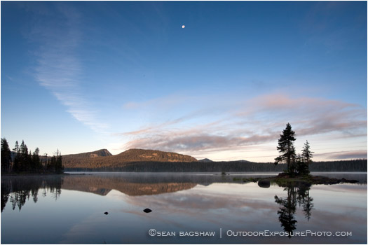 Waldo Lake 14 Stock Image, Cascade Mountains, Oregon