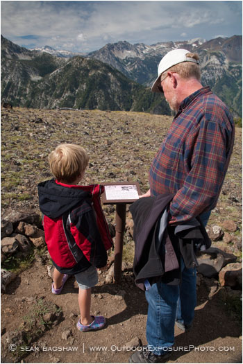 Overlooking the Wallowa Mountains 3 Stock Image, Joseph, Oregon