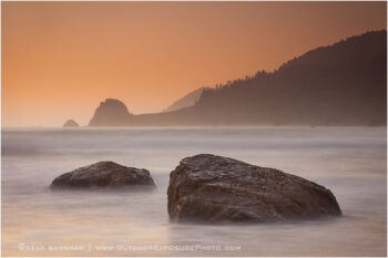 Tangerine Dream Stock Image, Northern California Coast Tangerine Dream Stock Image, Northern California Coast