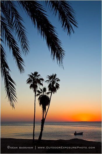 Dawn Fisherman Print, Baja, Mexico Dawn Fisherman Print, Baja, Mexico