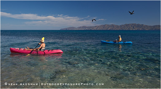 Baja Kayaking 2 Stock Image Baja Mexico Sean Bagshaw Outdoor Exposure Photography 9524