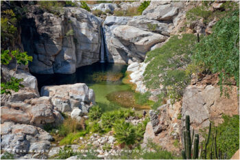 Fox Canyon Waterfall 2 Stock Image, Baja, Mexico Fox Canyon Waterfall 2 Stock Image, Baja, Mexico