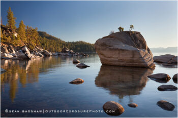 Mountain Lake Stock Image, Lake Tahoe, Nevada Mountain Lake Stock Image, Lake Tahoe, Nevada