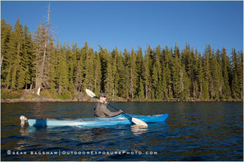 Waldo Lake Kayaking 1, Oregon Waldo Lake Kayaking 1, Oregon