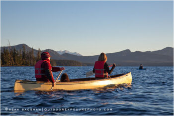 Waldo Lake Canoeing, Oregon Waldo Lake Canoeing, Oregon