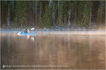 Kayaking On Waldo Lake, Oregon 2 Kayaking On Waldo Lake, Oregon 2