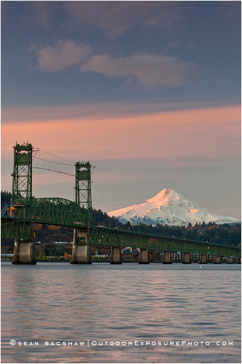 Hood River Bridge and Mt. Hood 2, Oregon Hood River Bridge and Mt. Hood 2, Oregon