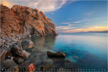 Sunrise over Punto Gordo 2, Baja, Mexico Sunrise over Punto Gordo 2, Baja, Mexico