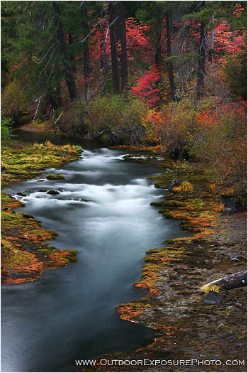 Takelma Gorge Fall lll Stock Image, the Rogue River, Oregon Takelma Gorge Fall lll Stock Image, the Rogue River, Oregon