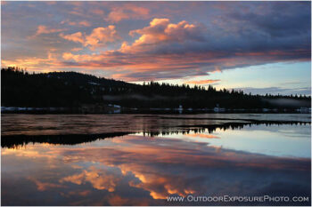 Hyatt Lake Sunrise Stock Image, Hyatt Lake, Oregon Hyatt Lake Sunrise Stock Image, Hyatt Lake, Oregon