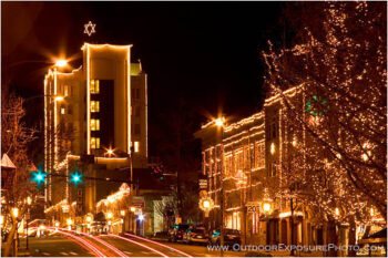 Festival Of Lights 2 Stock Image, Ashland, Oregon Festival Of Lights 2 Stock Image, Ashland, Oregon