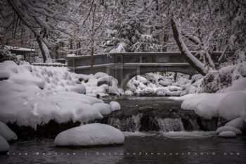Snowy Downtown 2 Stock Image, Ashland, Oregon Snowy Downtown 2 Stock Image, Ashland, Oregon