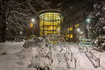 Snowy Downtown 11 Stock Image, Ashland, Oregon Snowy Downtown 11 Stock Image, Ashland, Oregon