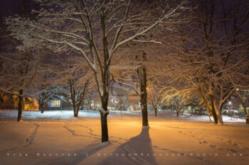 Snowy Downtown 14 Stock Image, Ashland, Oregon Snowy Downtown 14 Stock Image, Ashland, Oregon