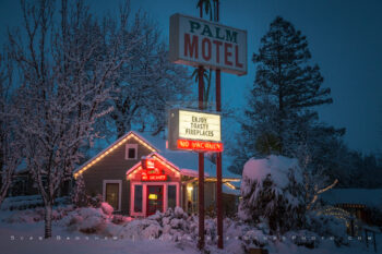 Snowy Downtown 20 Stock Image, Ashland, Oregon Snowy Downtown 20 Stock Image, Ashland, Oregon