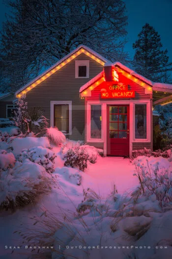 Snowy Down Town 21, Ashland, Oregon Snowy Down Town 21, Ashland, Oregon