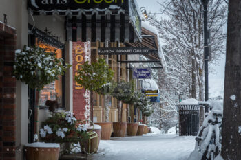 Snowy Downtown 37 Stock Image, Ashland, Oregon Snowy Downtown 37 Stock Image, Ashland, Oregon