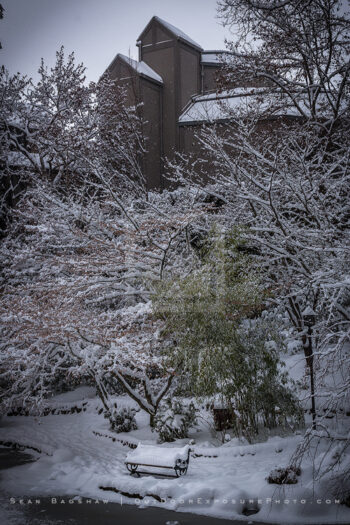 Snowy Downtown 55 Stock Image, Ashland, Oregon Snowy Downtown 55 Stock Image, Ashland, Oregon
