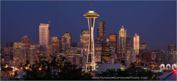 Seattle Skyline Panorama Stock Image, Seattle, Washington Seattle Skyline Panorama Stock Image, Seattle, Washington