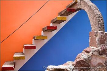 Steps At The Academia Falcon Stock Image, Guanajuato, Mexico Steps At The Academia Falcon Stock Image, Guanajuato, Mexico