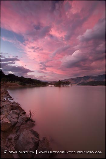 Emigrant Lake Sunset II Stock Image, Ashland, Oregon Emigrant Lake Sunset II Stock Image, Ashland, Oregon