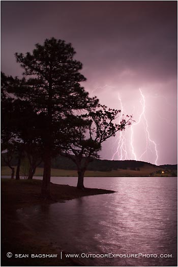 Lightning Storm At Emigrant Lake 3 Stock Image Ashland, Oregon Lightning Storm At Emigrant Lake 3 Stock Image Ashland, Oregon