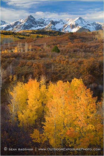 Sneffels Range in Fall Stock Image Southwestern Colorado Sneffels Range in Fall Stock Image Southwestern Colorado